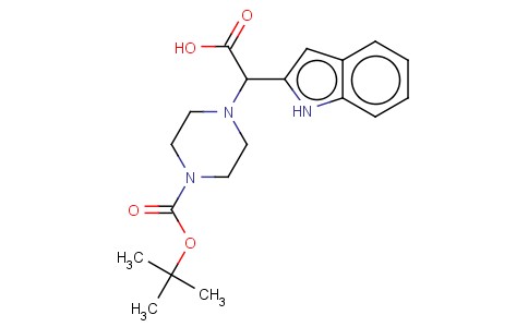1-BOC-4-[CARBOXY-(1H-INDOL-2-YL)-METHYL]-PIPERAZINE